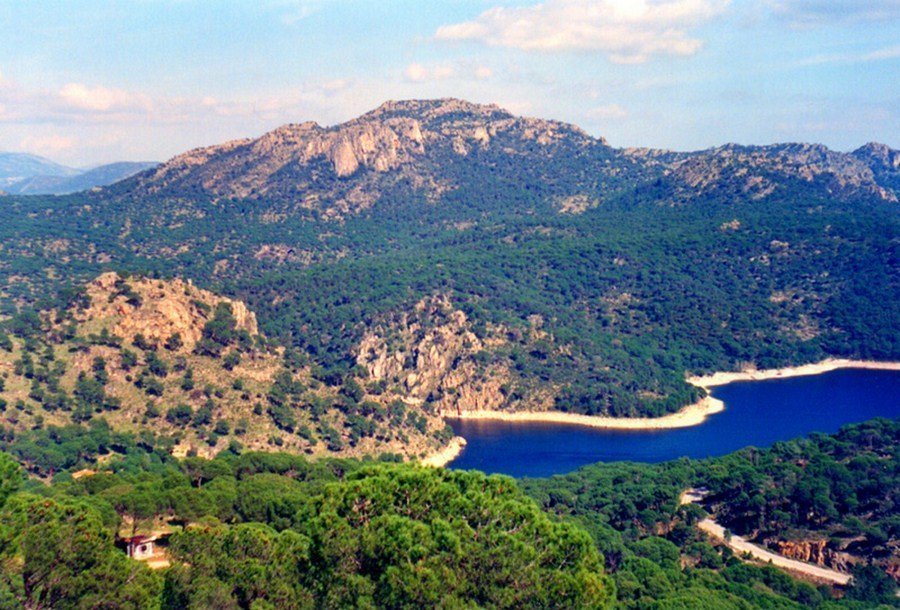Vistas al pantano de San Juan