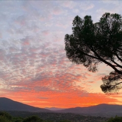 Atardecer montaña